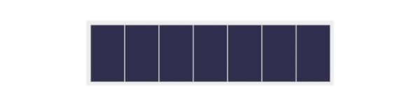 Clickfit EVO pannendak en felsdak montageset: 7 zonnepanelen